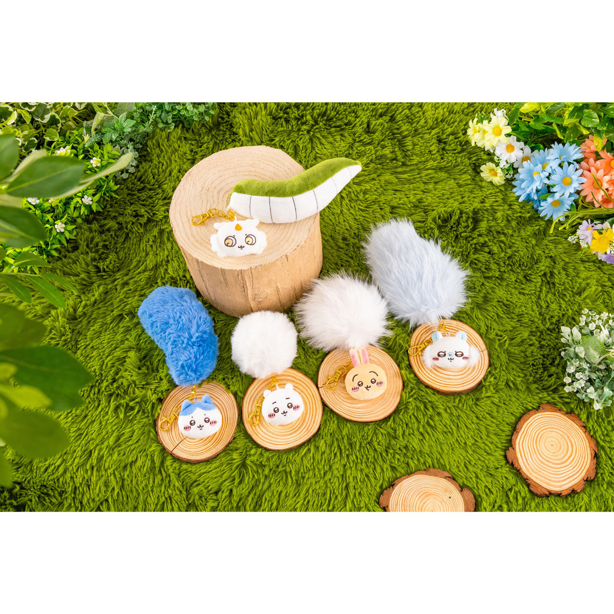 ちいかわ ぷらりん尻尾マスコット（ハチワレ） | ちいかわマーケット