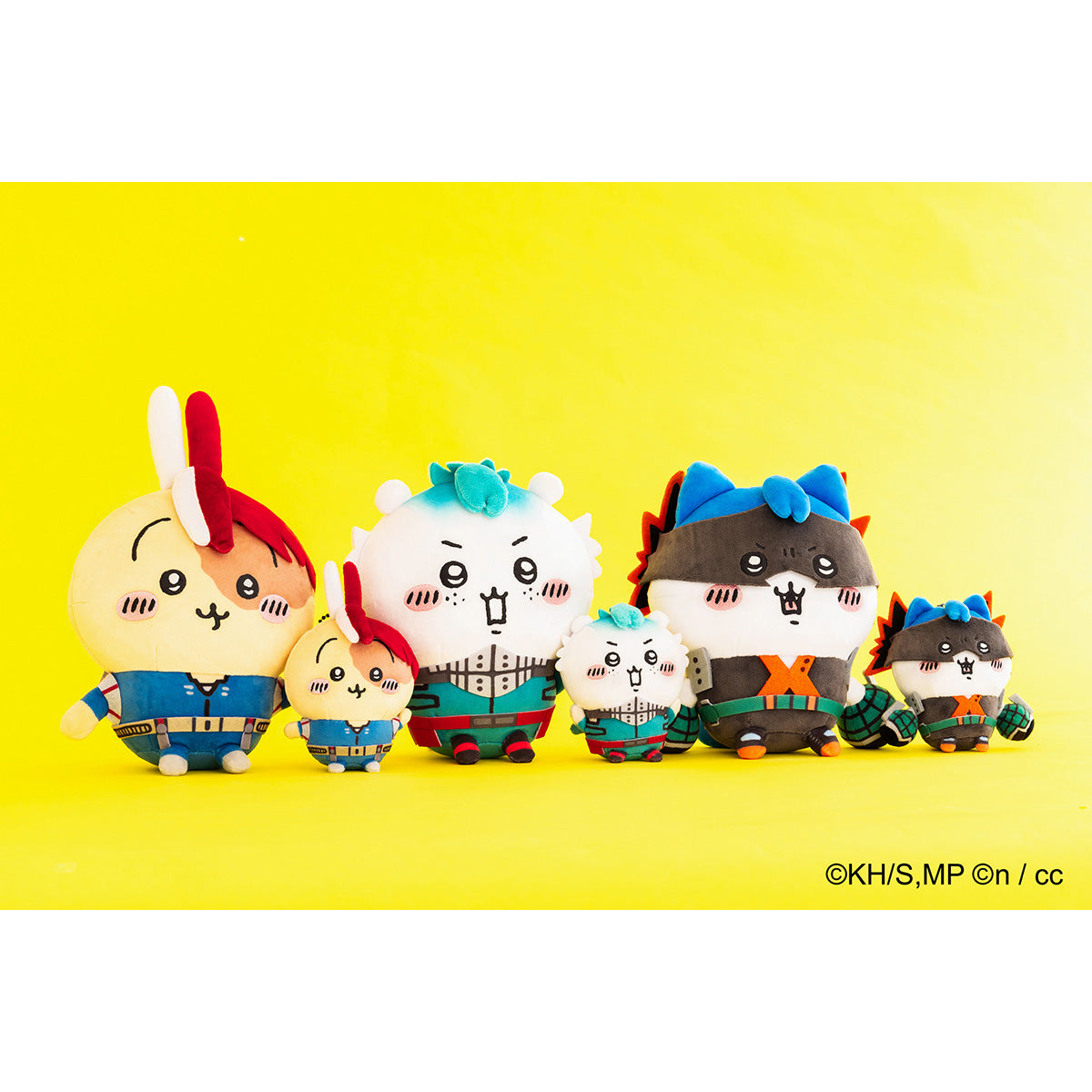 僕のヒーローアカデミア×ちいかわ マスコット（爆豪勝己×ハチワレ