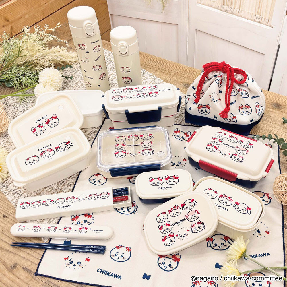 ちいかわ 4点ロック1段ランチボックス（リボン） | ちいかわマーケット
