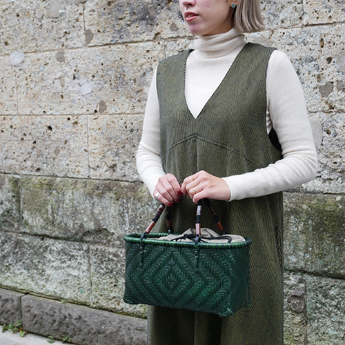 竹 桝網代編みバッグ | 竹巧彩 | 公式ウェブサイトｰ竹のバッグ・財布・小物