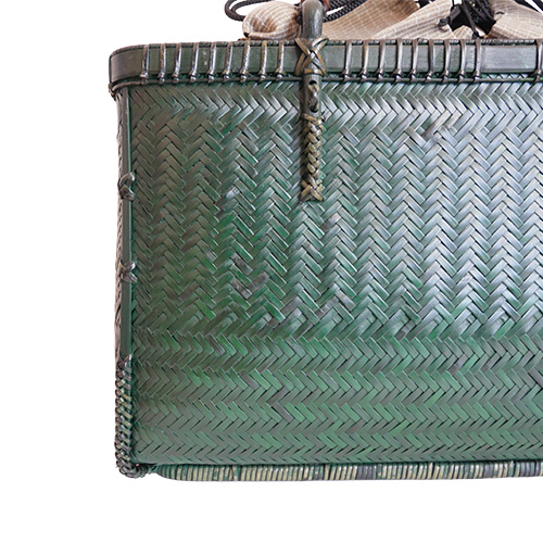 網代編み 竹カゴバッグ 横長 | 竹巧彩 | 公式ウェブサイトｰ竹のバッグ