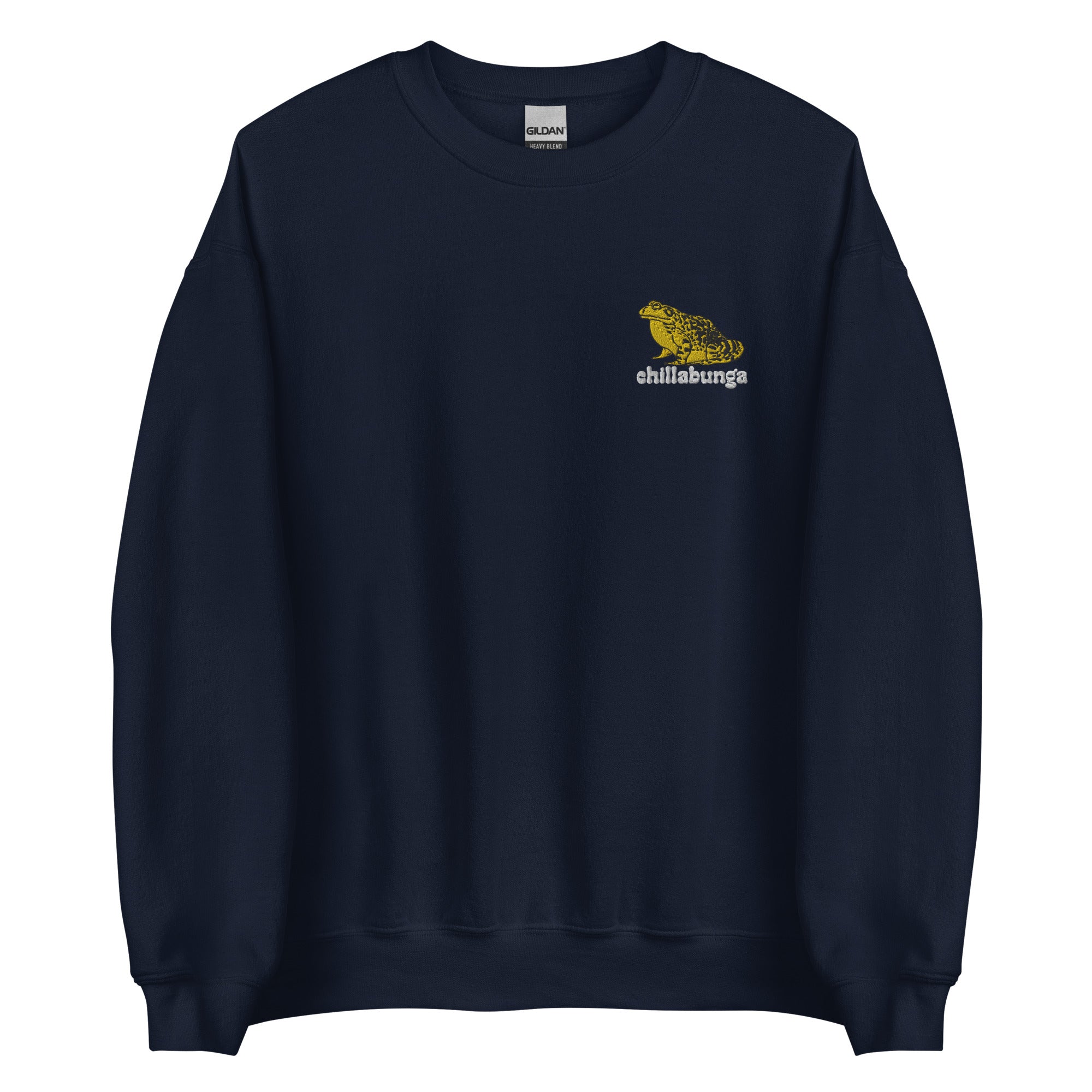 Vintage Gold Logo Embroidered Crewneck Sweatshirt – Chillabunga