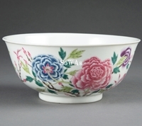 中国骨董品：粉彩（琺瑯彩）の陶磁器の買取と鑑定・査定、オークション