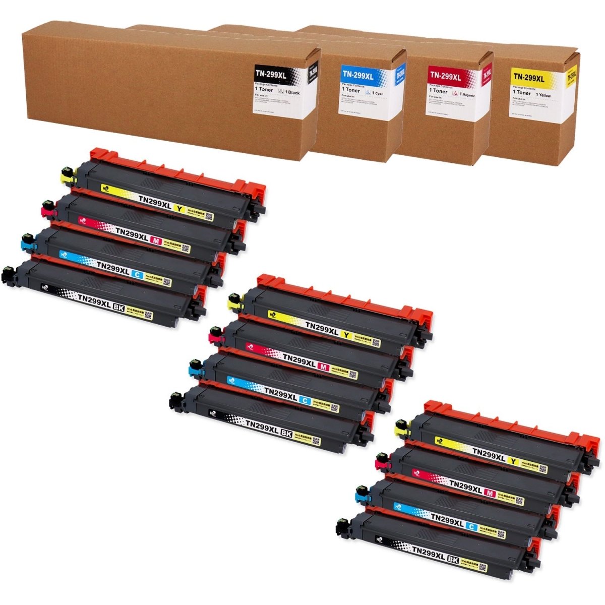 TN299XL 4色セット 互換トナー 大容量｜インクのチップス本店