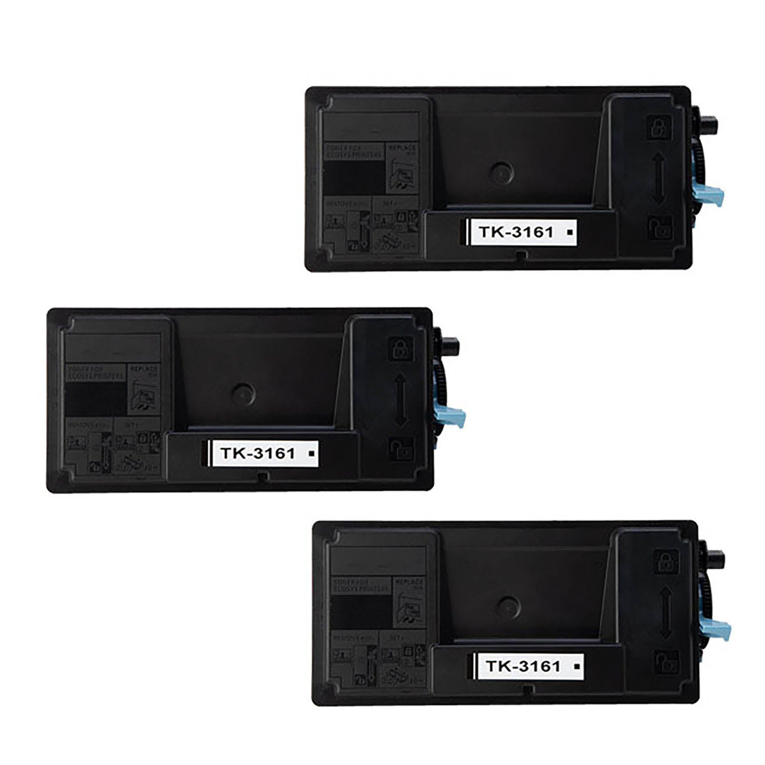 京セラ用 TK-3161 互換トナー ブラック 廃トナーボックス付 – インクの