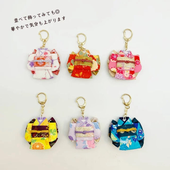 受注生産品】 -着物 キーホルダー 巾着付き- — ちりめん細工館 公式