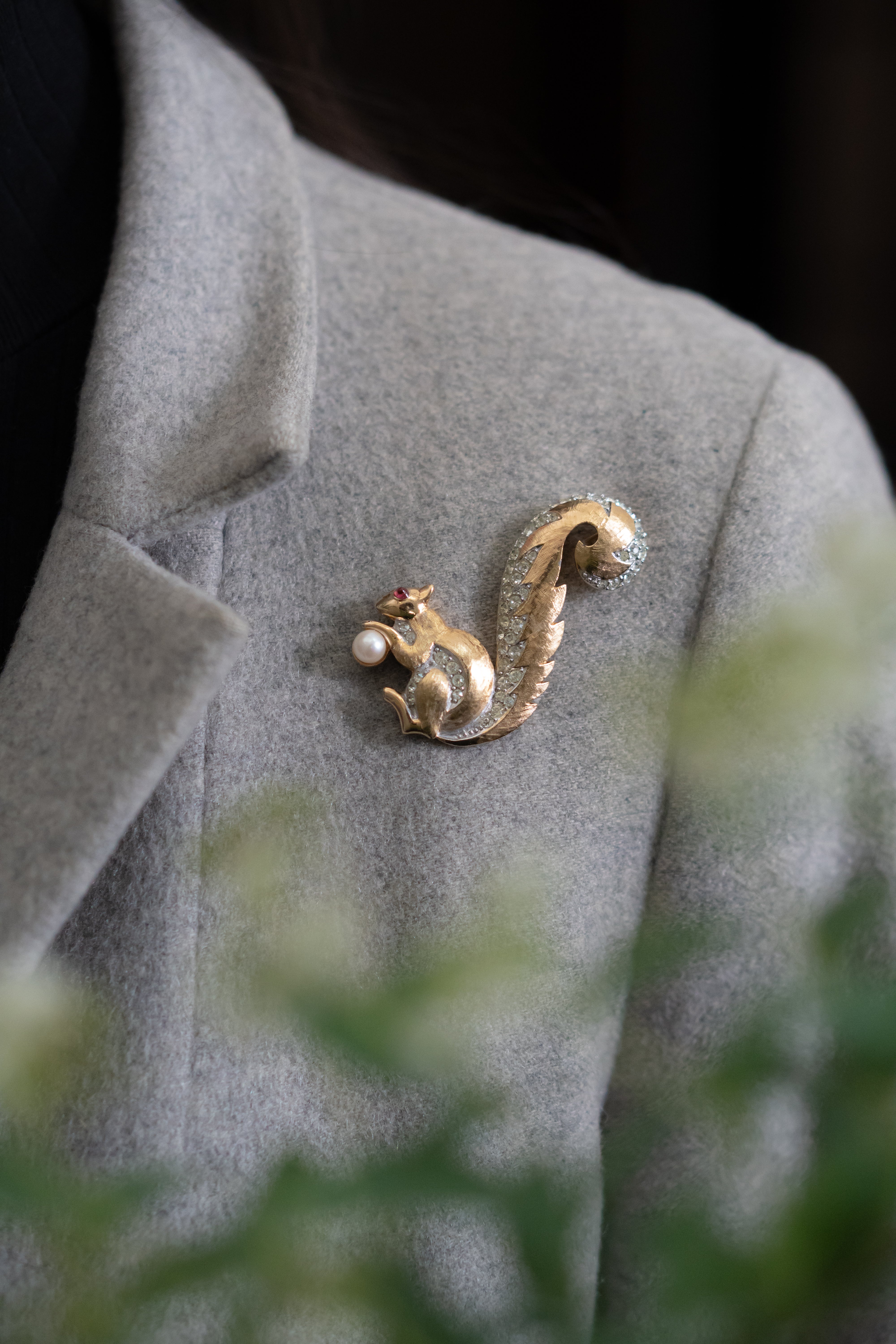 Marcel Boucher（マルセル・ブーシェ）ブローチ「リス」／ヴィンテージ