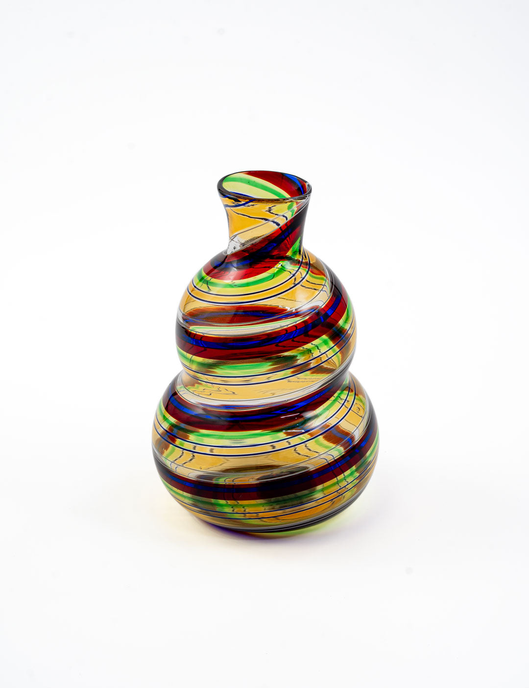 ムラーノガラス（ベネチアングラス）/徳利「羽衣」ロッソ – chisa