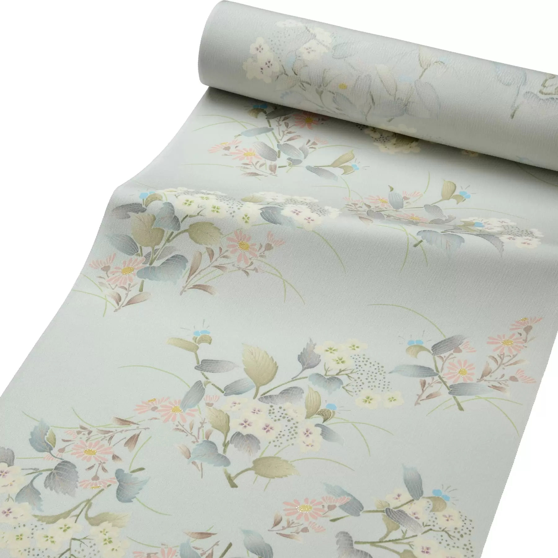 千總 - オンラインショップ - / 【小紋・友禅着尺】紫陽花小花｜単衣