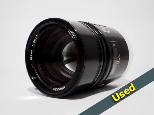 Minolta 135mm F2.8 AF Minolta/Sony A Mount- Chiswick Cameras