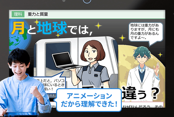 学校タブレットと「進研ゼミ」のタブレットで学習理解度が深まる| 進研