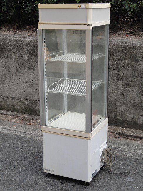 中古厨房機器 販売・買取の大阪厨房本舗/サンヨー 4面ガラス 冷蔵