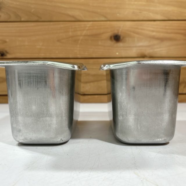 中古】業務用 ステンレス ホテルパン 18-8 1/9 サイズ 20点セット