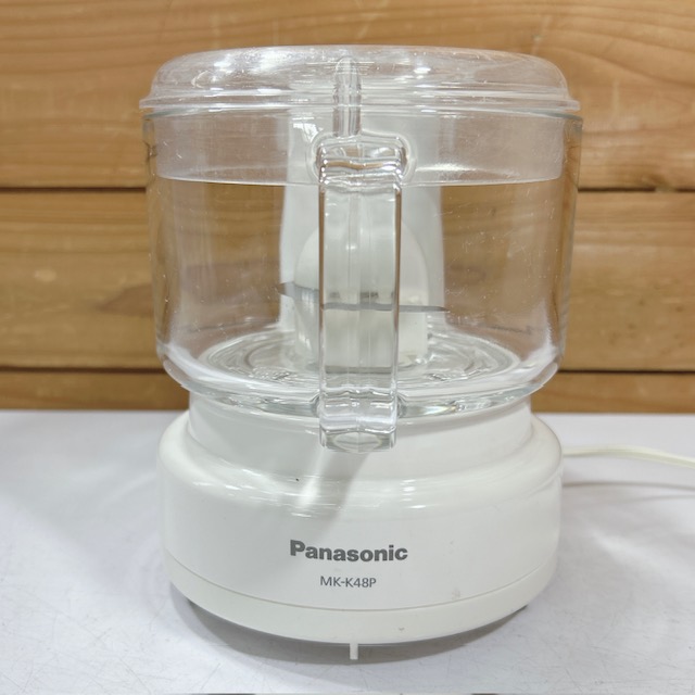 中古】Panasonic/パナソニック フードプロセッサー ミキサー 1台4役 MK