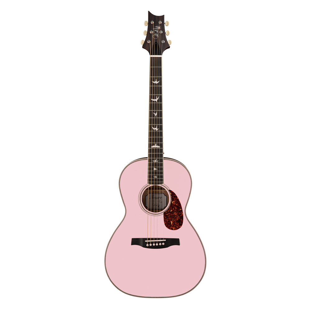 PRS SE P20E Parlor Acoustic Guitar - Limited Run Lotus Pink