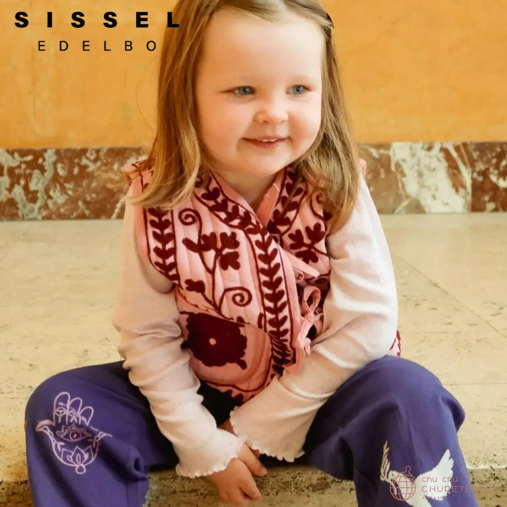 SISSEL EDELBO】Honey MINI Vest Burgundy – chu chu CHUPETERIA