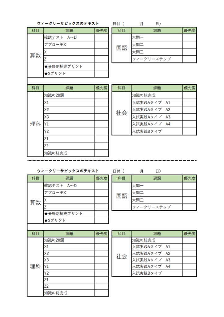 新6年生】SAPIX土特 テキストと家庭学習 - サピサピ中学受験