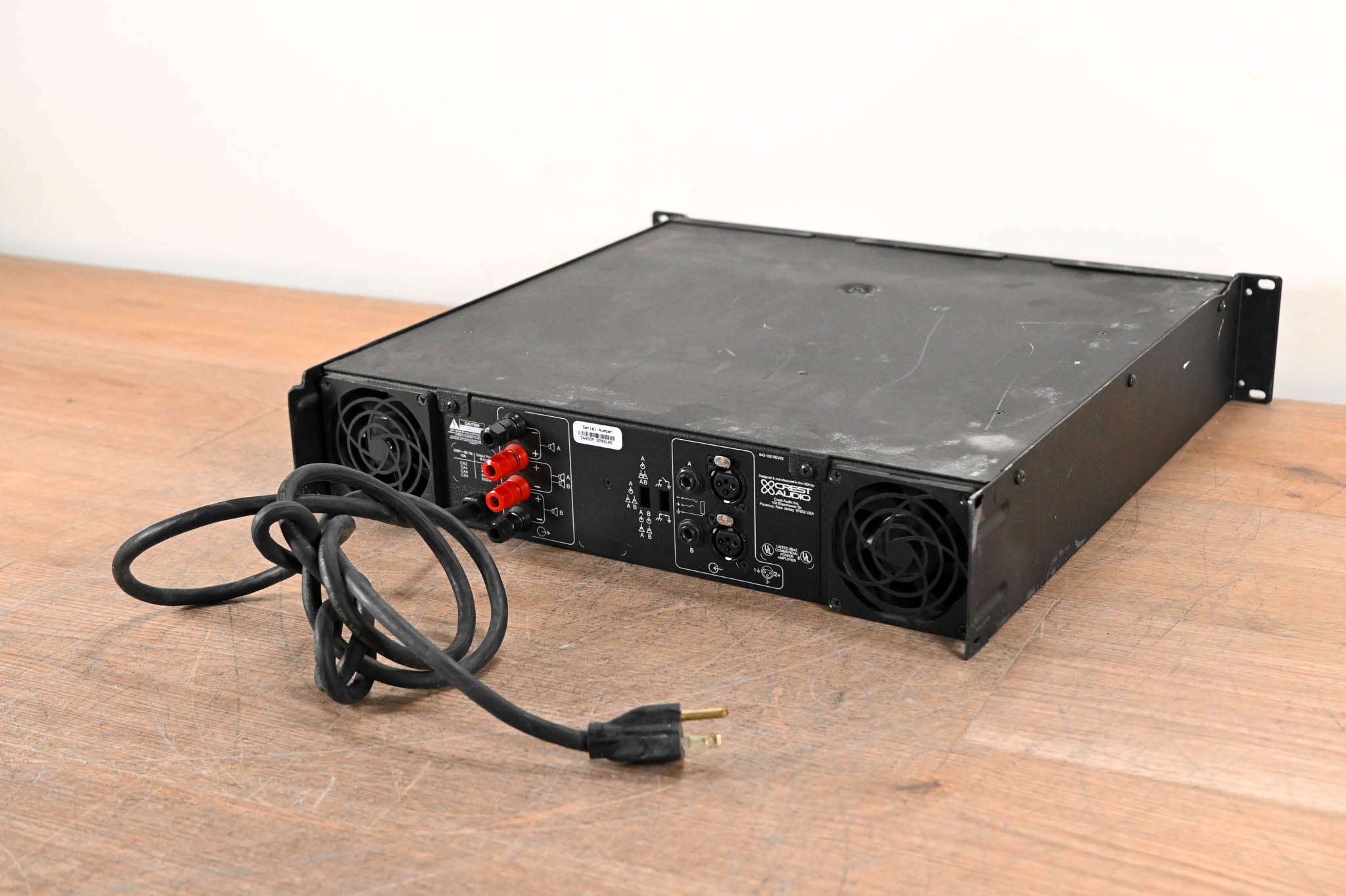 Crest Audio CA4 Two-Channel Power Amplifier CG01A7Z