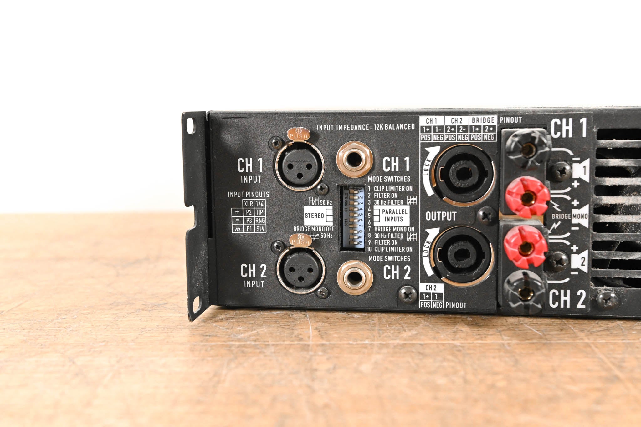 QSC PLX1202 2-Channel Power Amplifier CG007Z4