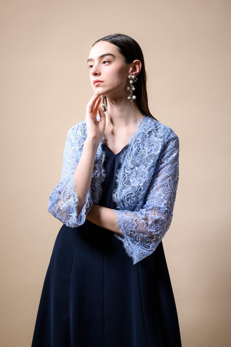 50％OFF】ビーズ＆スパンコール ボレロ | レースワンピースやブラウス