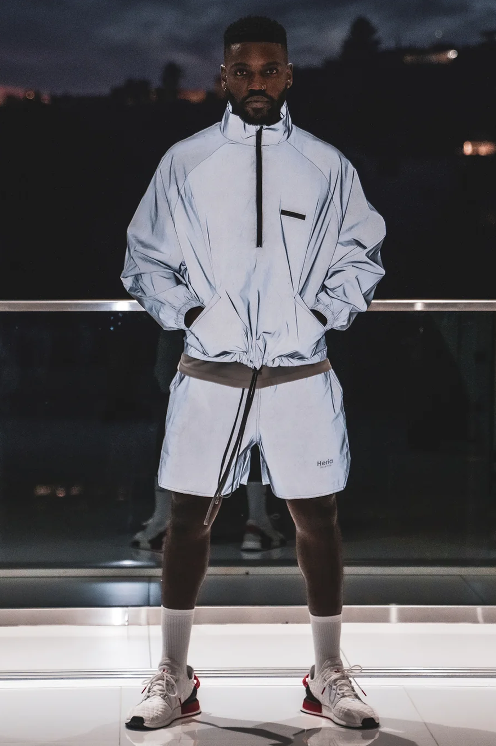 Heria 3M Reflective Windbreaker Jacket – Chris Heria