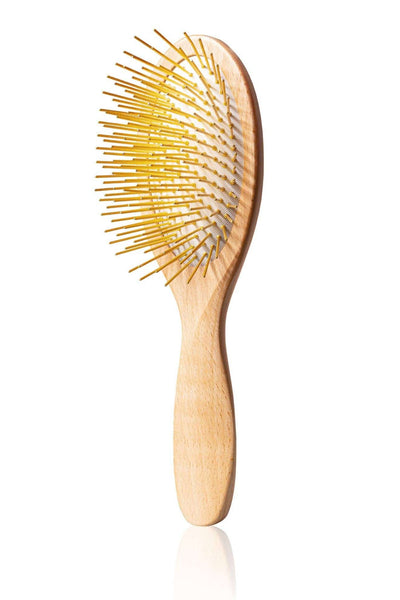 Gua Sha Hair & Scalp Brush: Premium Wooden Edition – CHRISTINE ALCALAY