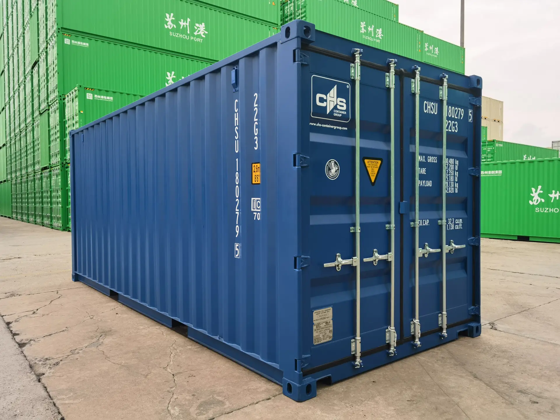 20ft New Side-Door Containers For Sale | CHS Container Group USA