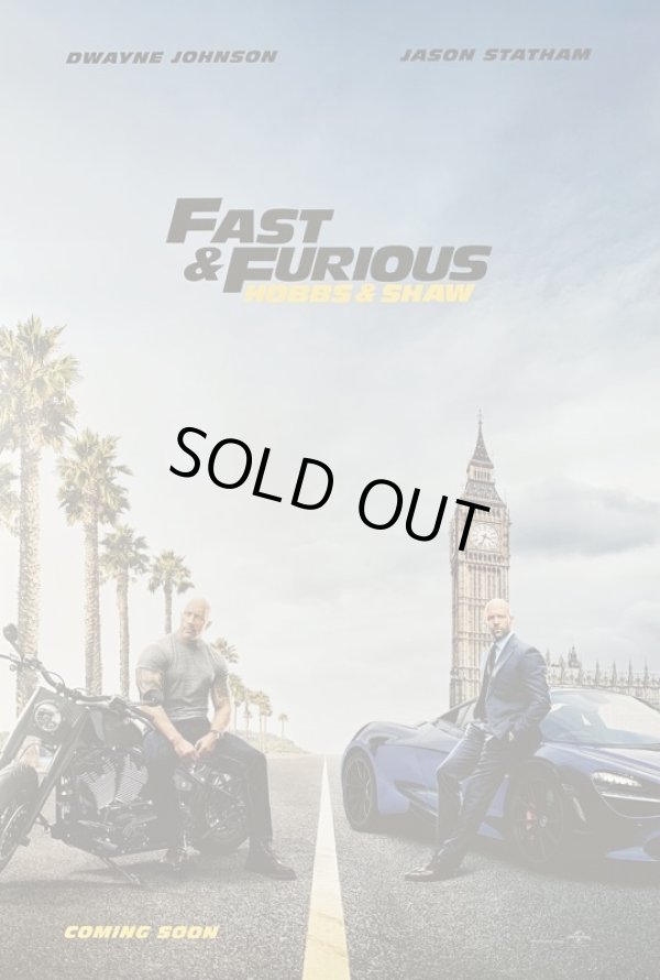 ワイルド・スピード/スーパーコンボ US版オリジナルポスター - 映画