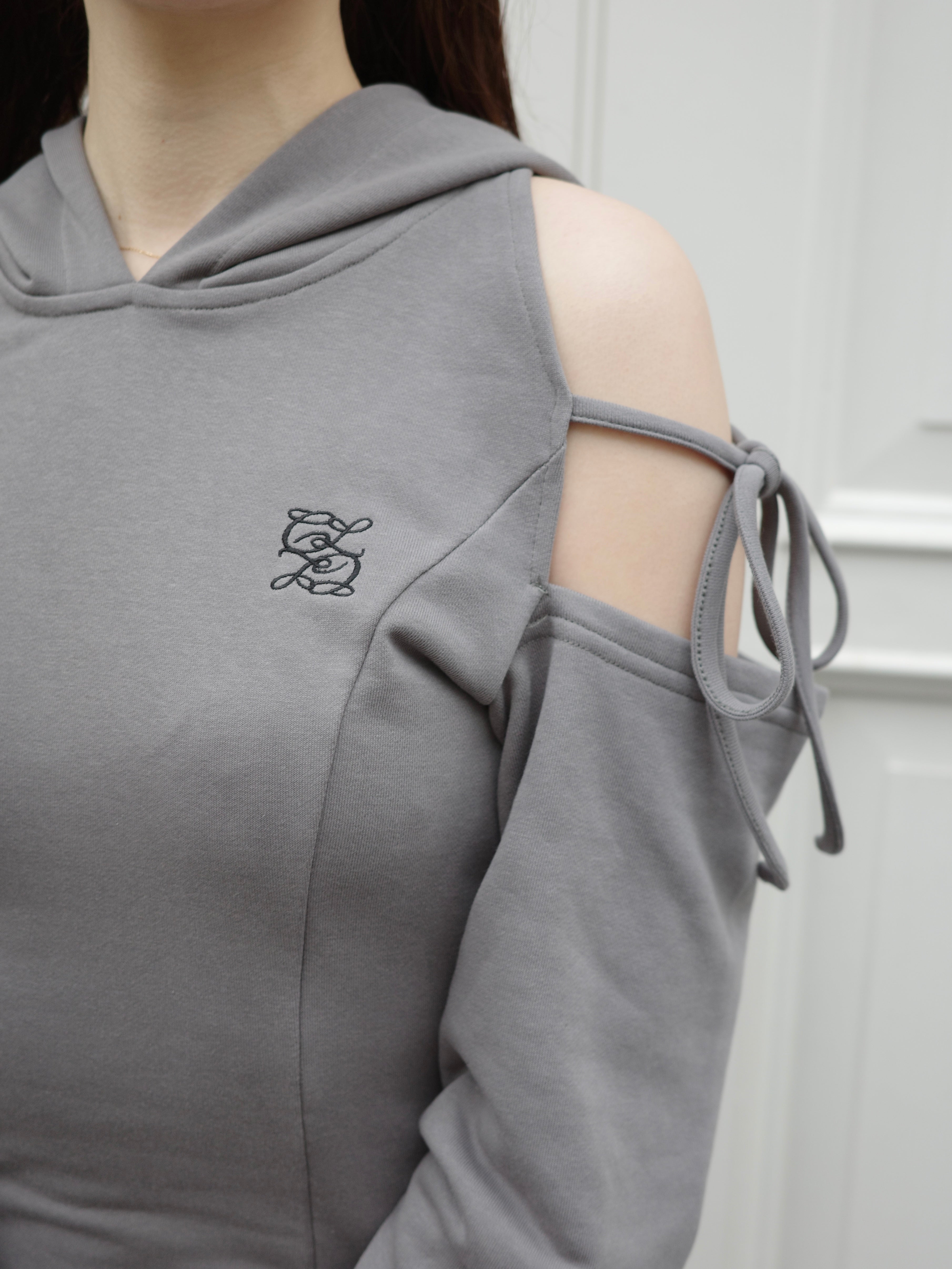 2/27(金)21:00再入荷】リボンショルダースウェットワンピース – Ciel