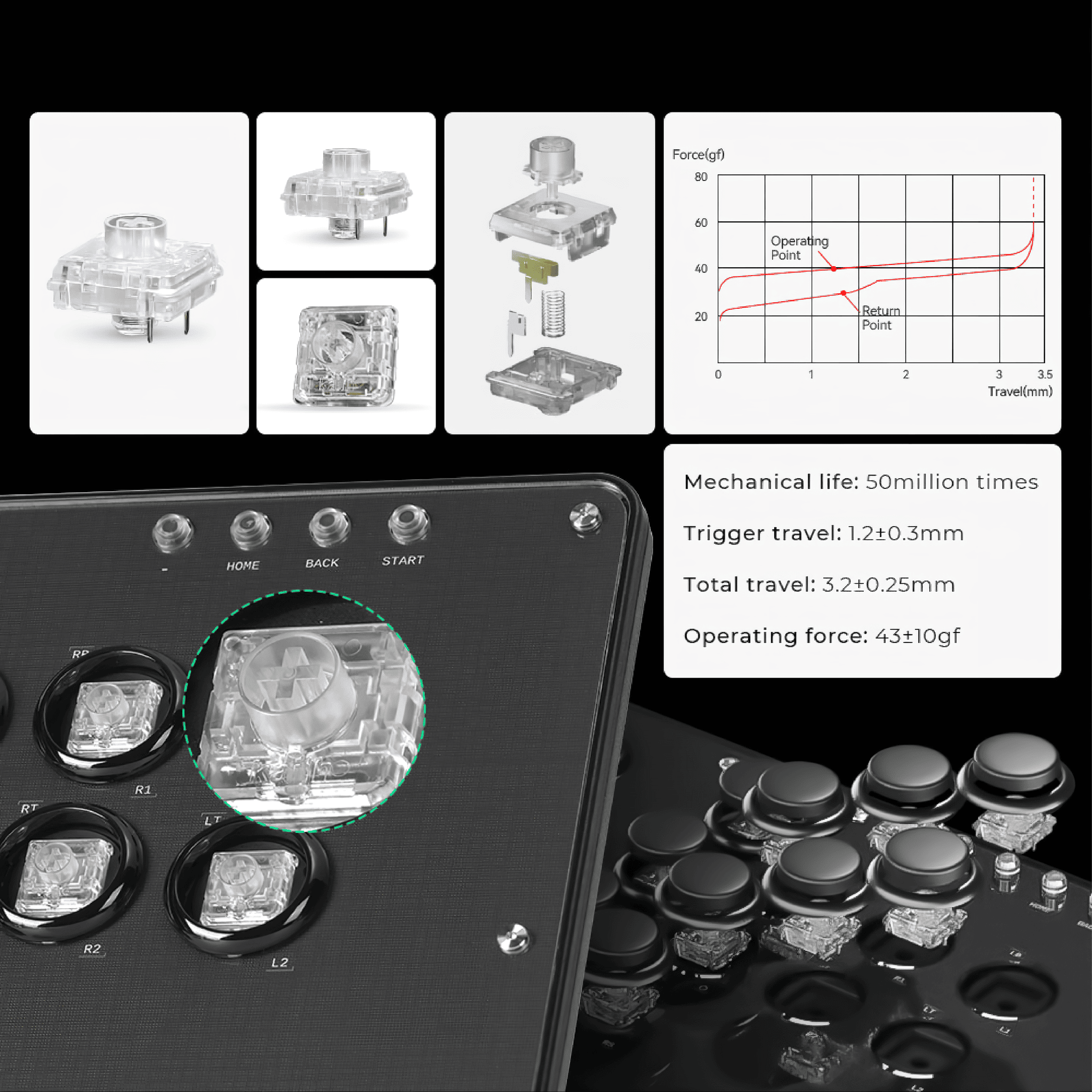 Haute42 COSMOX HautePad Useries U16 U12 | 薄型レバーレス