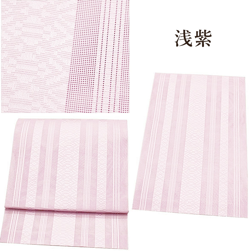 夏帯 名古屋帯 八寸名古屋帯 献上柄 日本製 新色の献上柄が新入荷