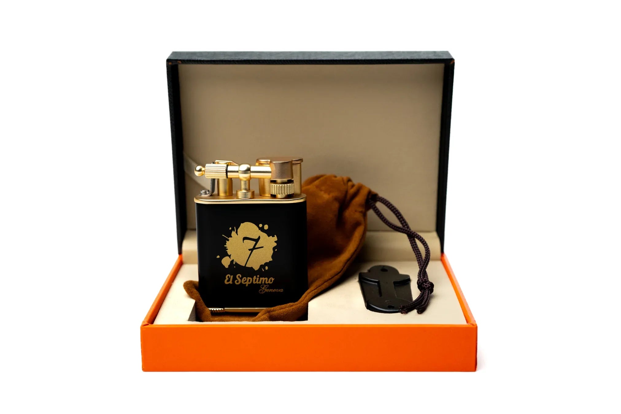 El Septimo Double Jet Torch Lighter & Punch | Luxury Cigar