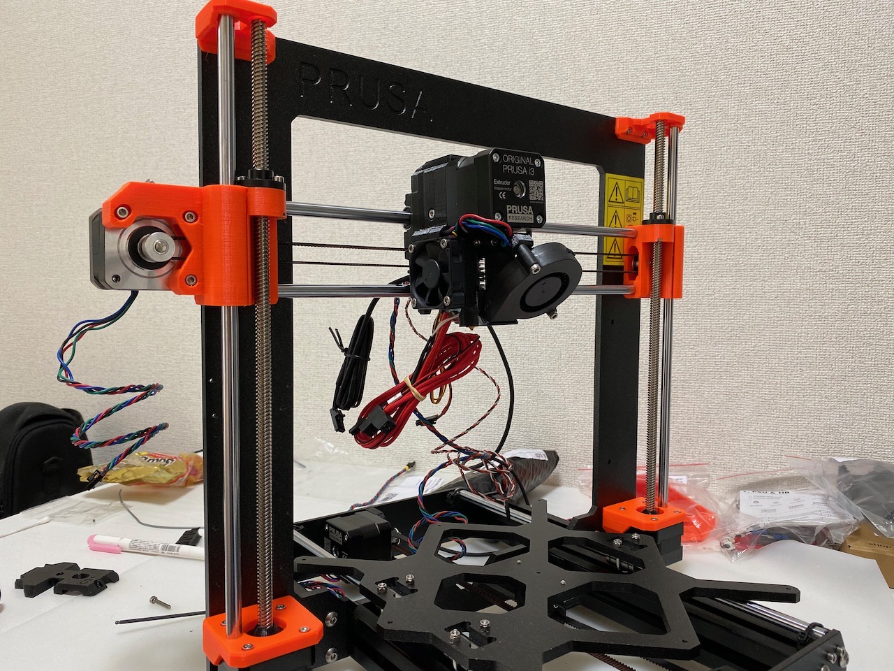 3Dプリンター (Original Prusa i3 MK3S Kit) を買って組み立てた – RORO