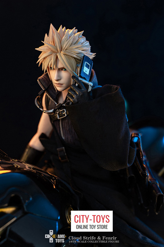 GameToys GT-006C 1/6 Cloud Strife and Fenrir Deluxe Version »