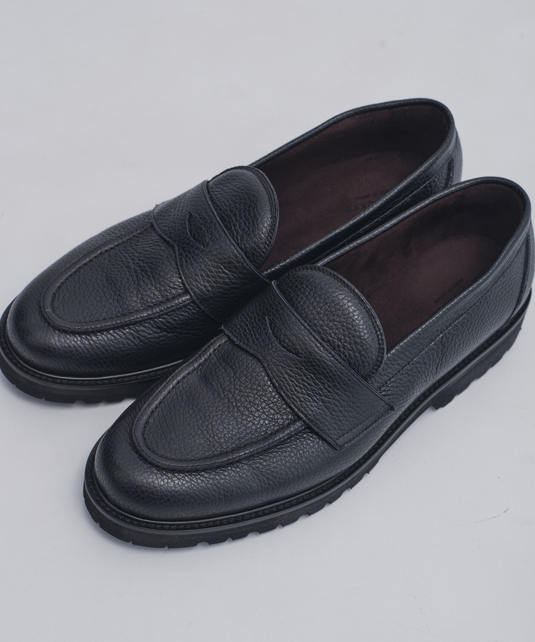 Vibramソール フレンチローファー(1 BLACK): : メンズ｜CITY TOKYO