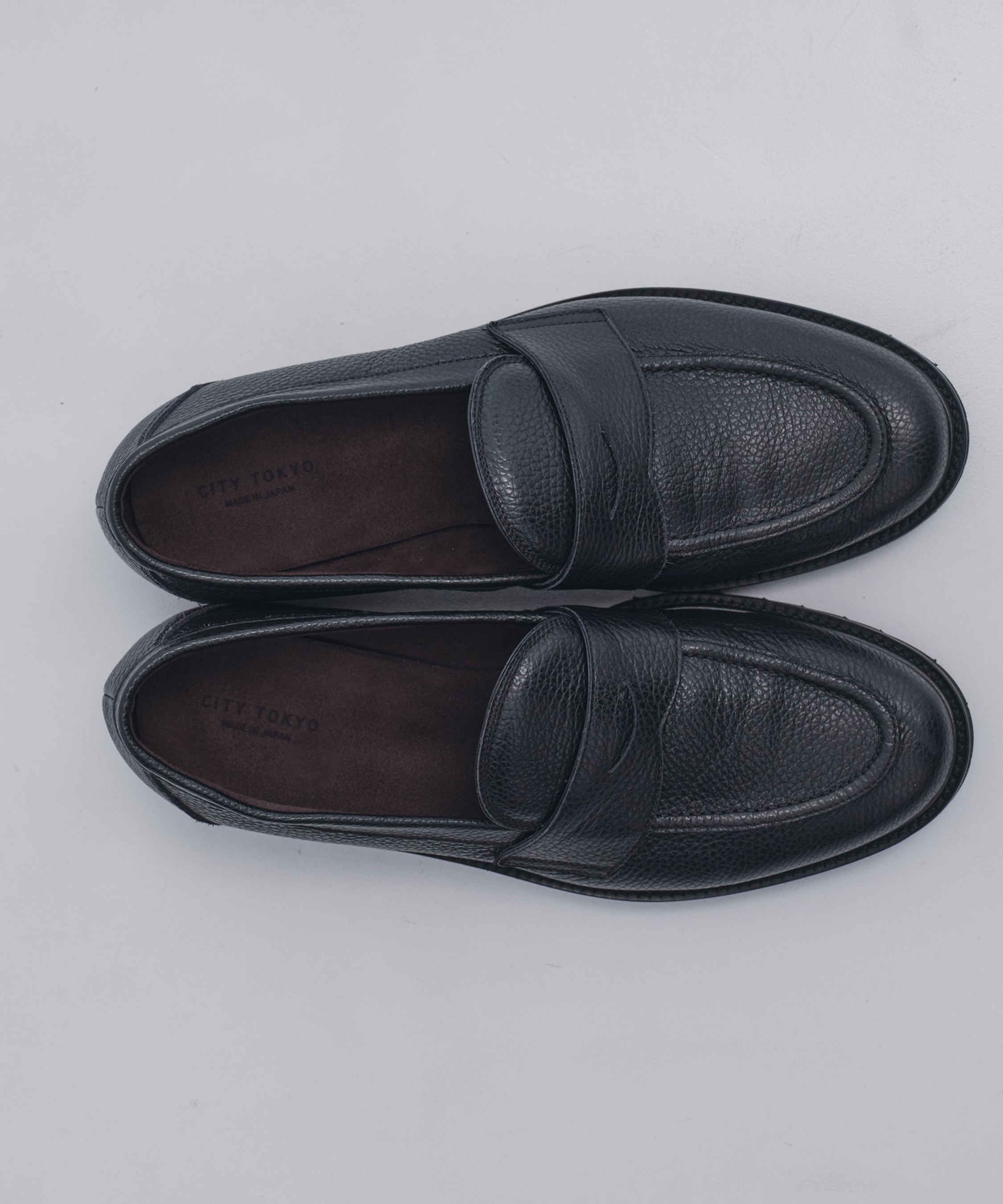 Vibramソール フレンチローファー(1 BLACK): : メンズ｜CITY TOKYO