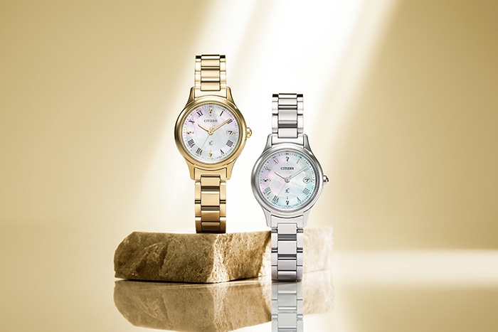 シチズン クロスシー』 hikari コレクションから白蝶貝文字板の新作が