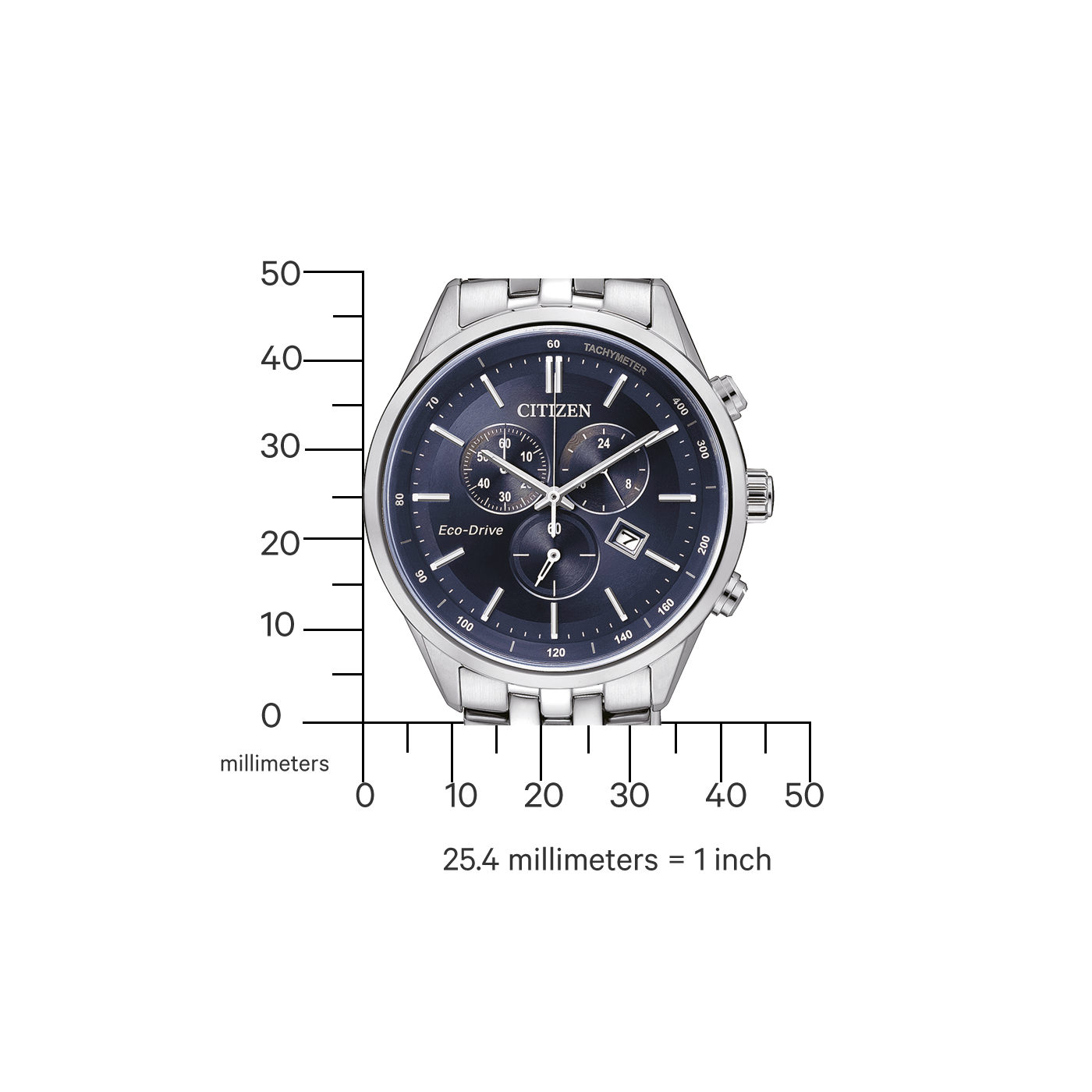 AT2141-52L Male Stainless steel blue ⌀ 42mm Citizen Onlineshop