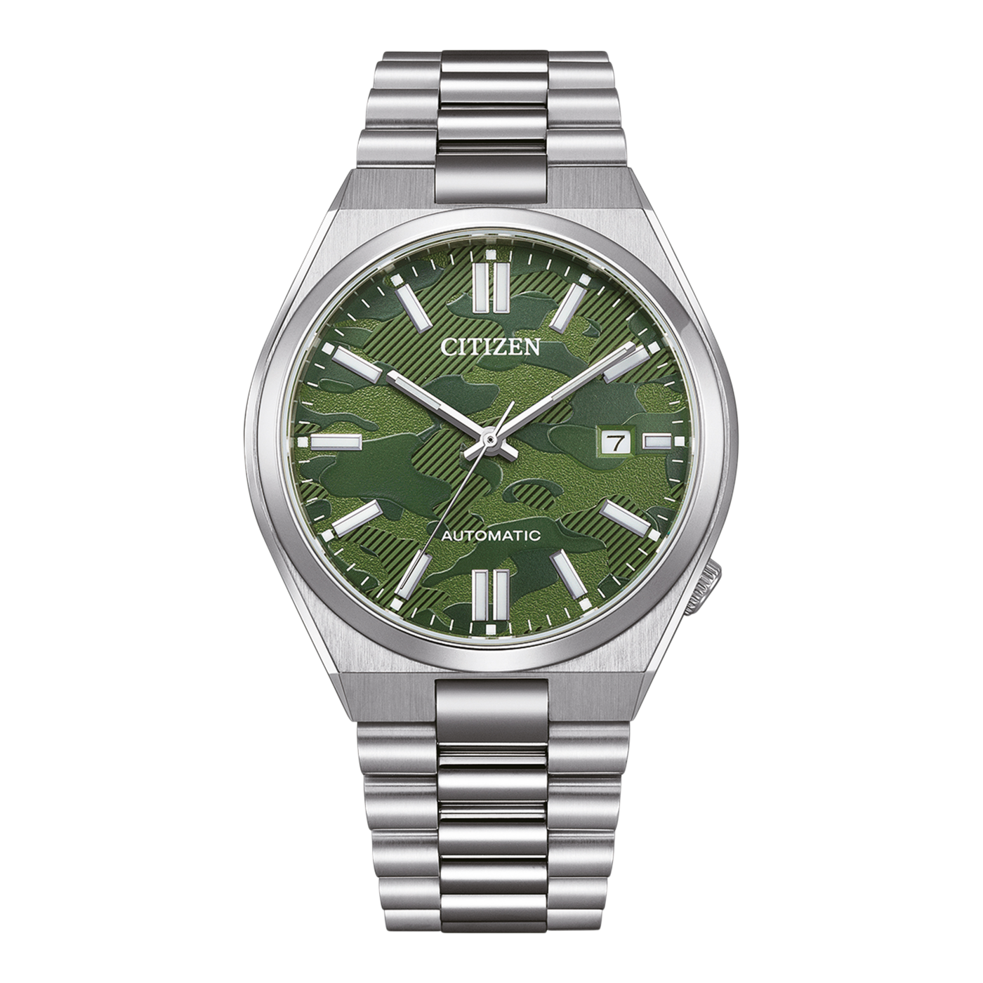 NJ0159-86X Male Stainless steel green ⌀ 40mm Citizen Onlineshop