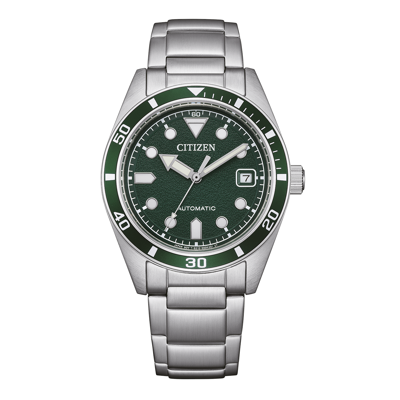 NJ0220-52X Male Stainless steel green ⌀ 38.5mm Citizen Onlineshop