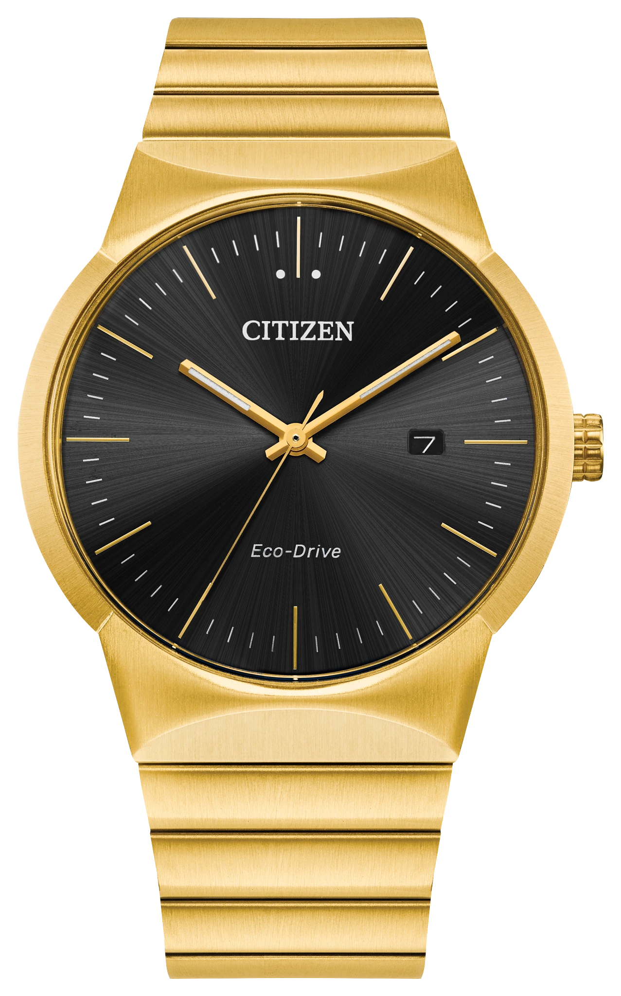 Axiom Black Dial Stainless Steel Bracelet BM7582-56E | CITIZEN