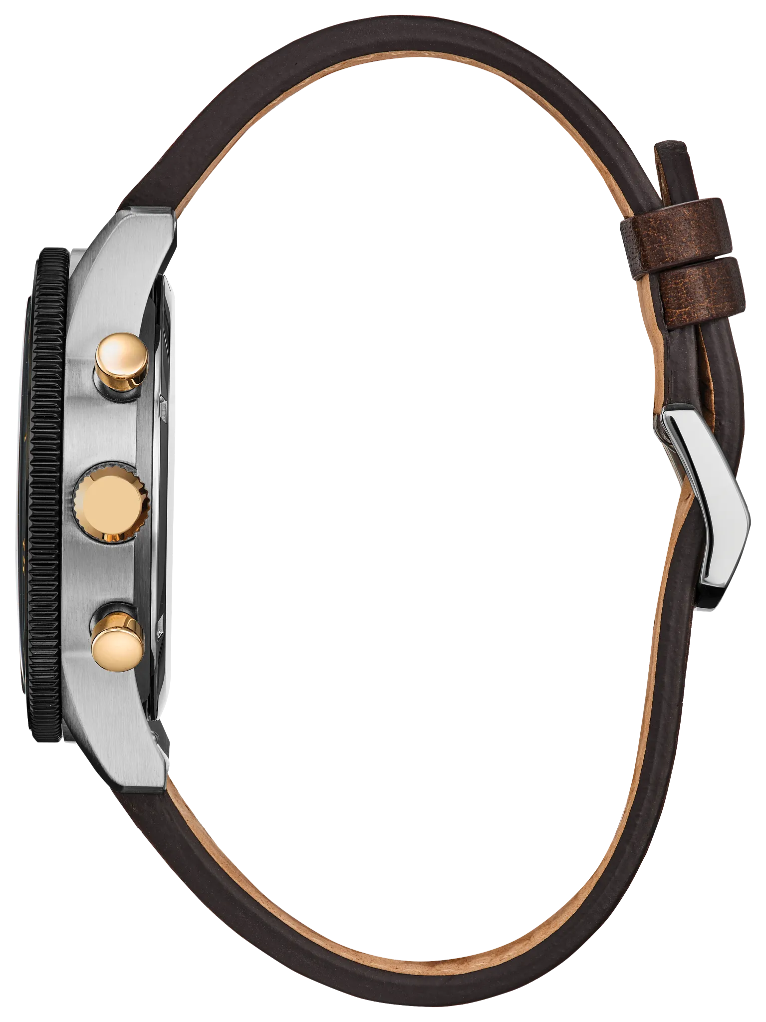 Terra Force Brown Dial Leather Strap CA4746-08X | CITIZEN