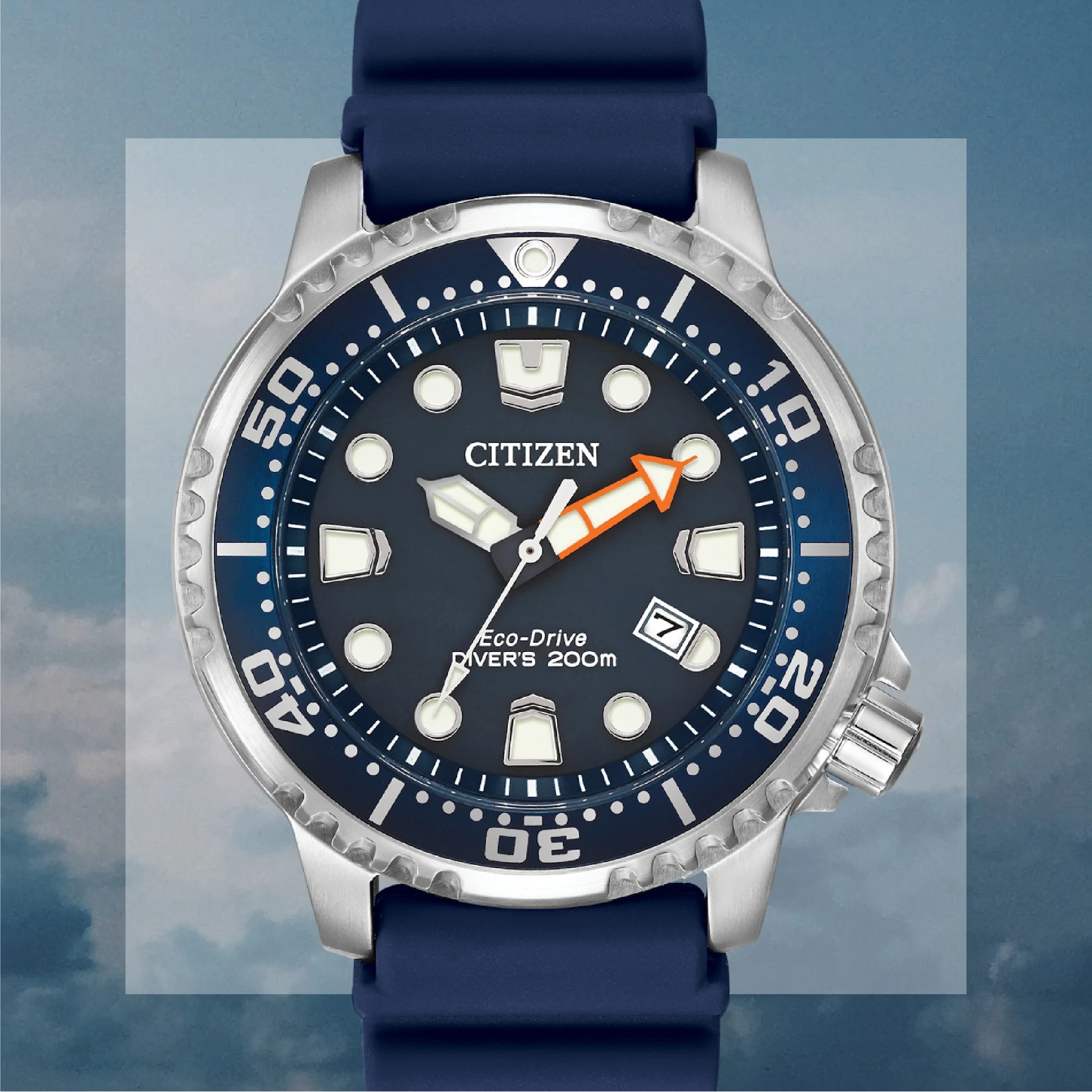 Promaster Diver-Men's Eco-Drive BN0151-09L Blue Diver Watch | CITIZEN