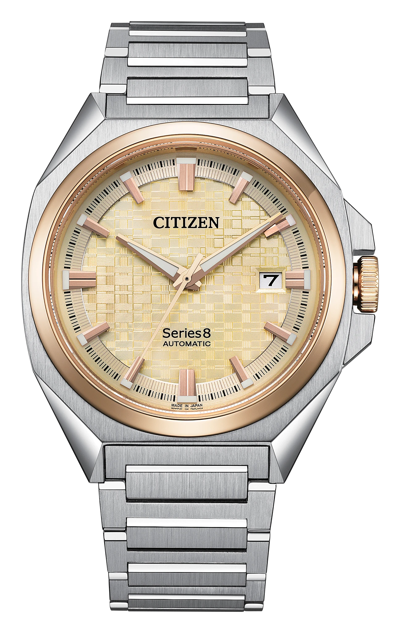 Series8 831 Champagne Dial Stainless Steel Bracelet NB6059-57P