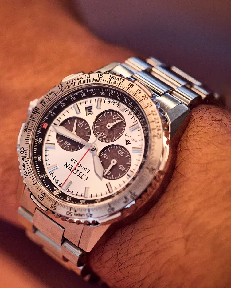 Promaster Navihawk Silver-Tone Dial Stainless Steel Bracelet