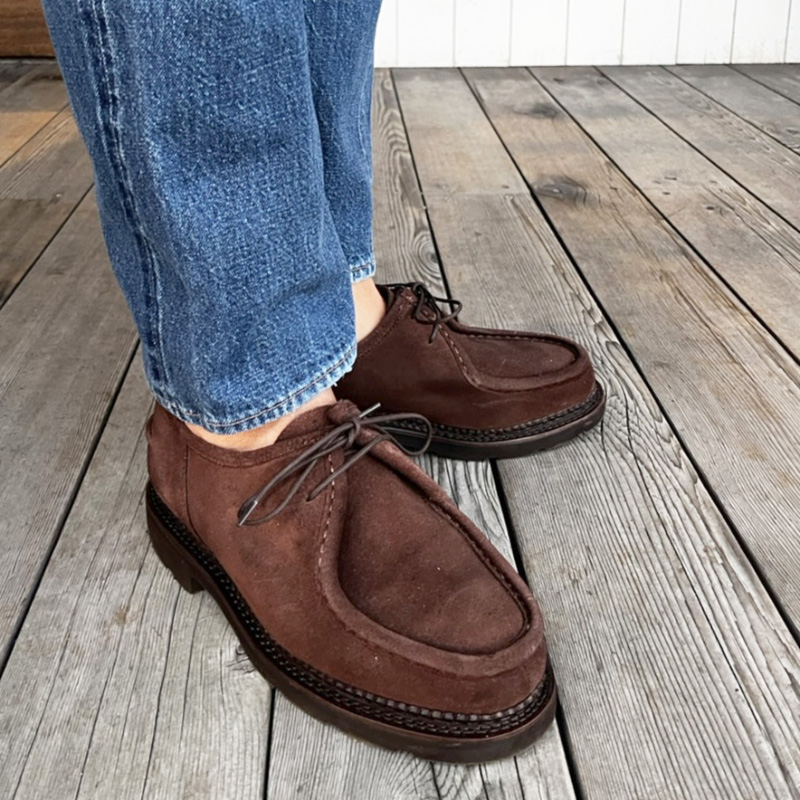 Joseph Malinge “Atera” Suede Espresso チロリアンシューズ – by CITRON