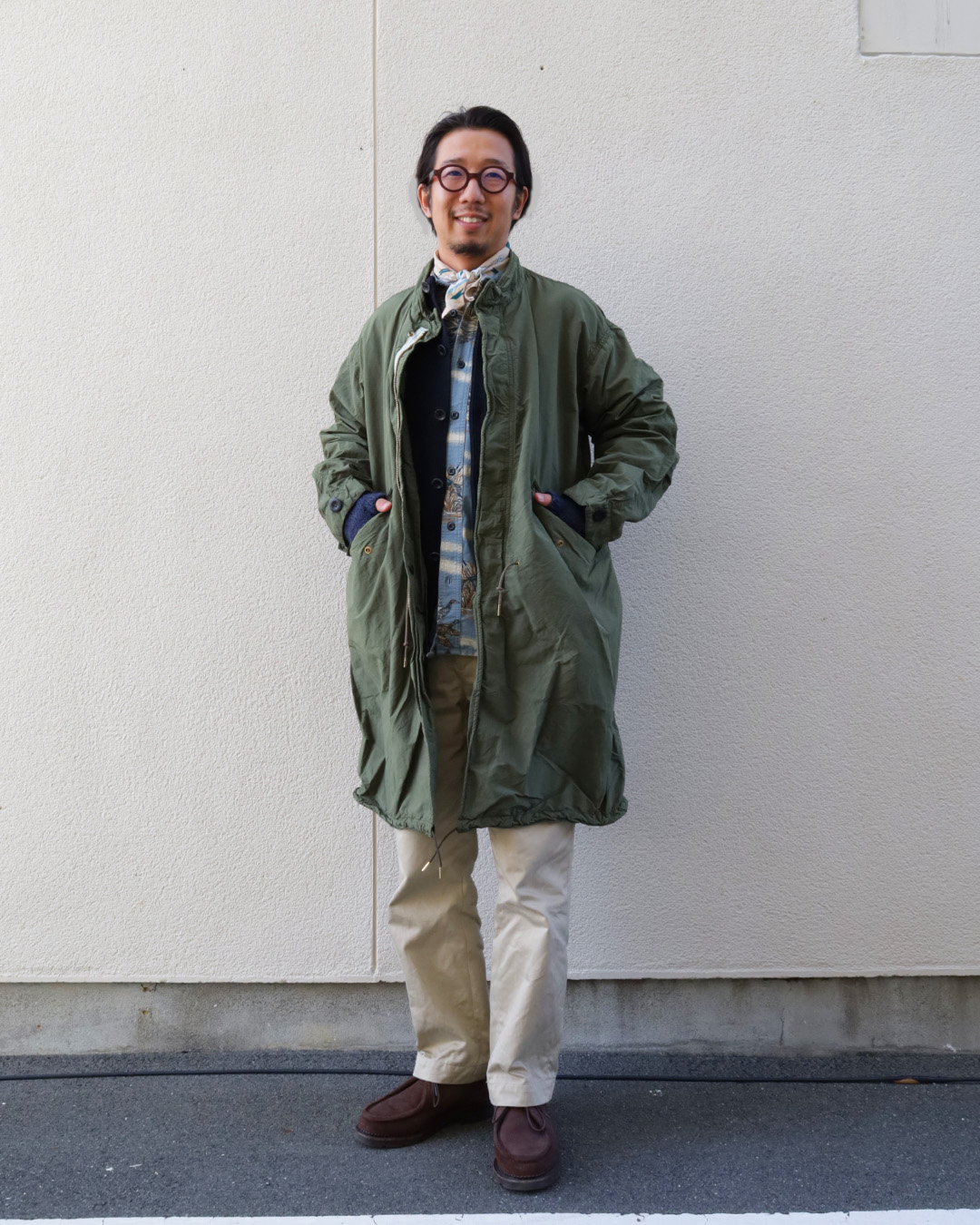 MIDA M65 FISHTAIL COAT OLIVE – by CITRON