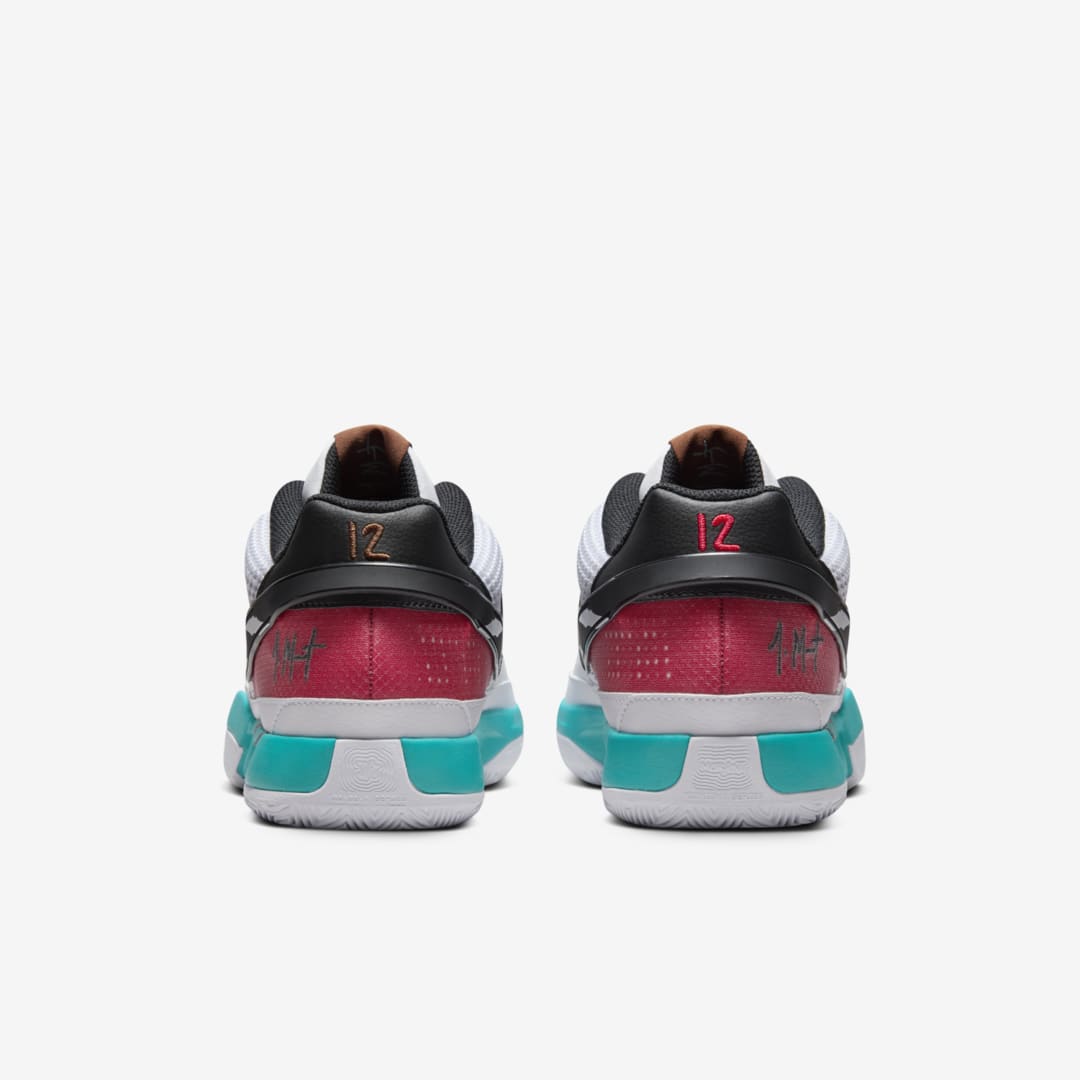 Men's Ja 1 ''Scratch'' - WHITE/BLACK-TURBO GREEN-UNIVERSITY RED