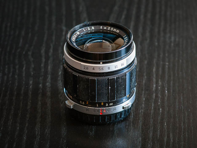 G.Zuiko Auto-W 25mm f/2.8 - Olympus Pen F lenses on full-frame