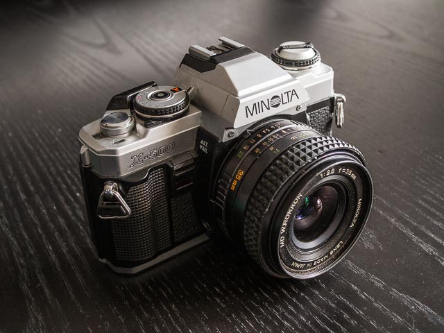 Minolta X-500 - Classic analogue - Christopher J Osborne